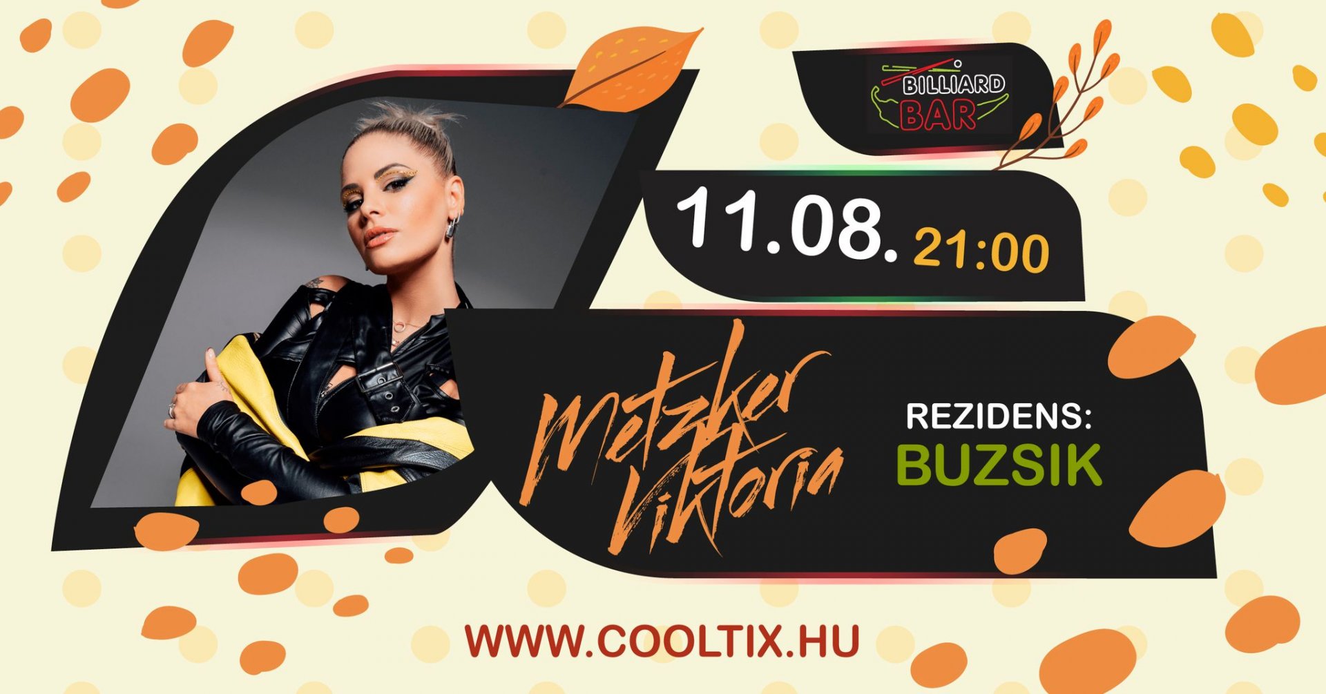 Metzker Viki a Pepperoni Billiard Barban