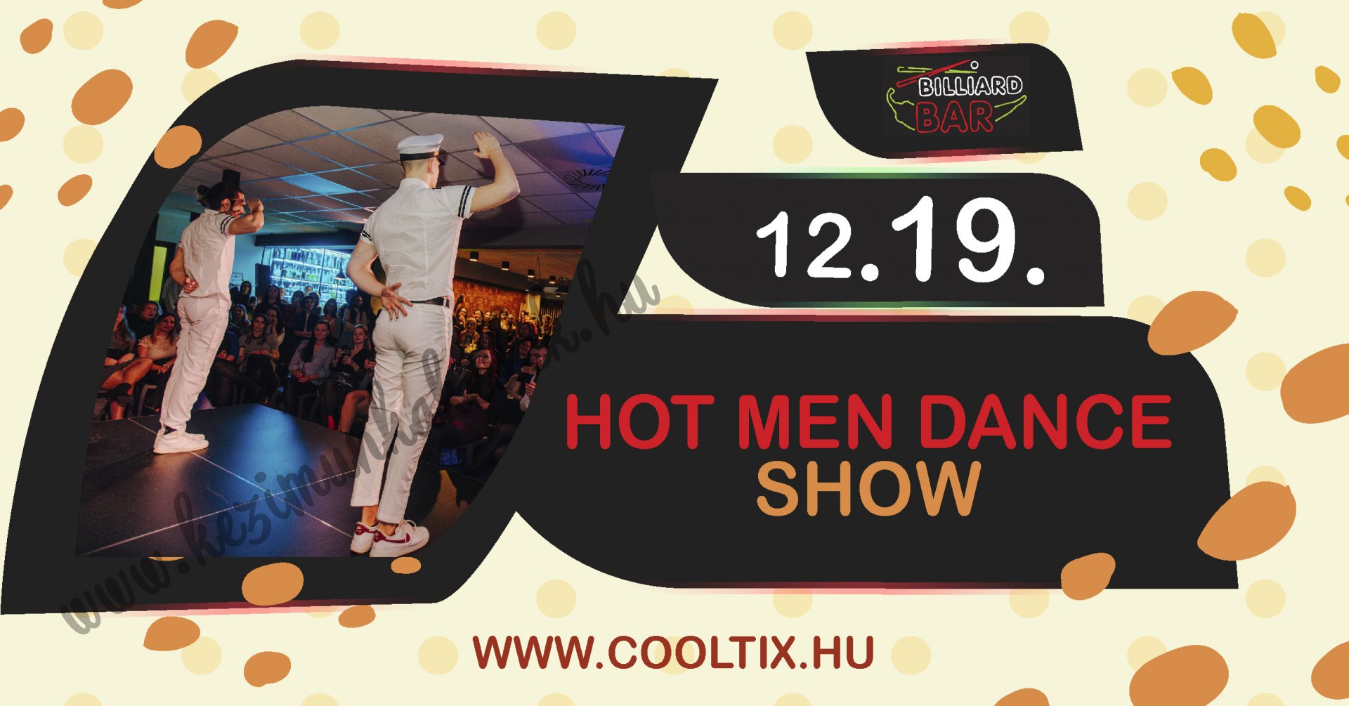 Hot Men Dance show