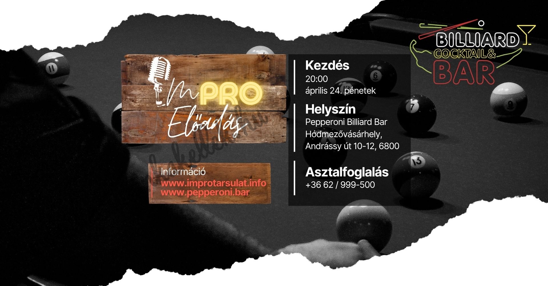 ImPro előadás a  Pepperóniban