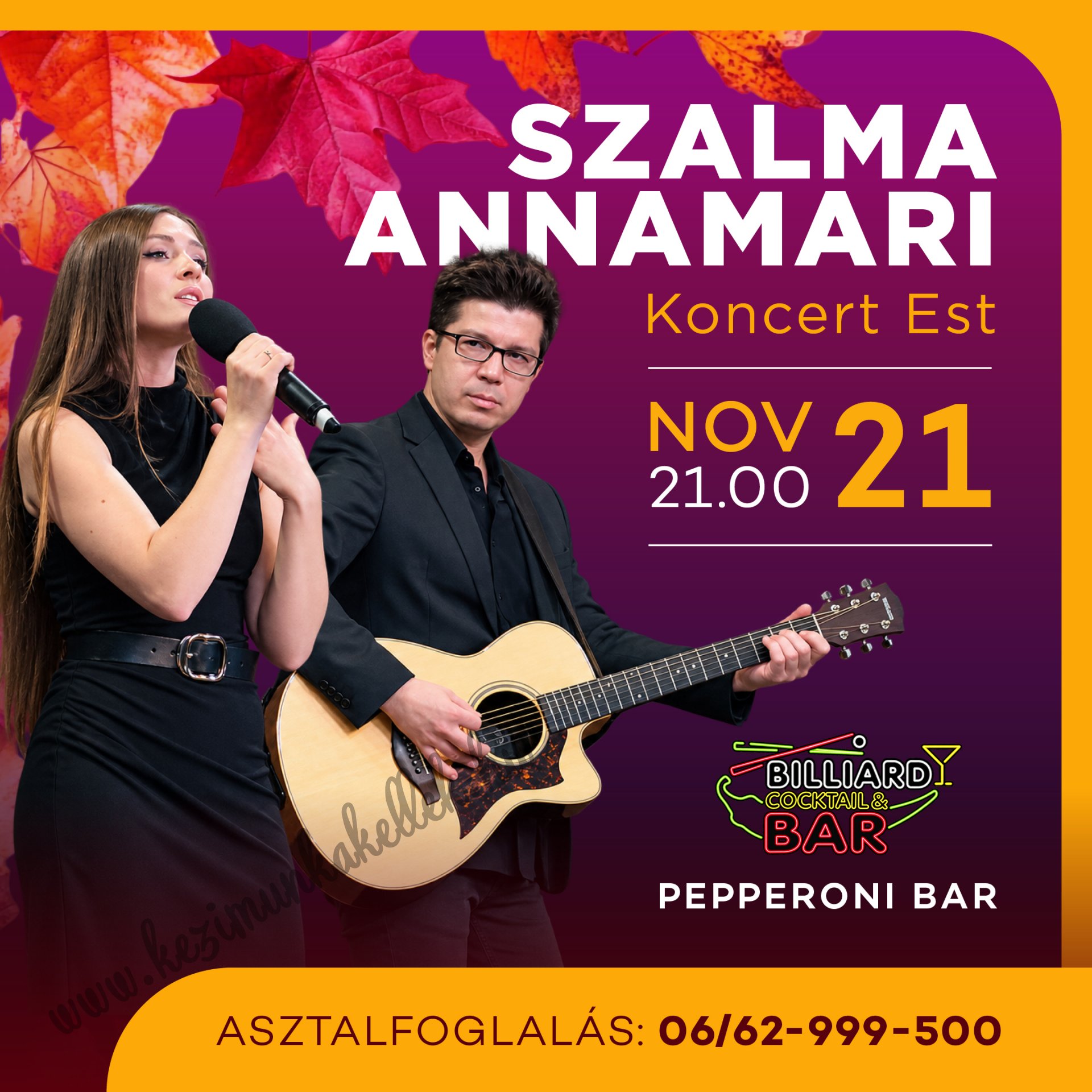 Szalma Annamari Koncert Est